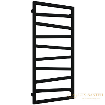 полотенцесушитель электрический (масляный) terma zigzag 1070/50 metallic black. черный металлик