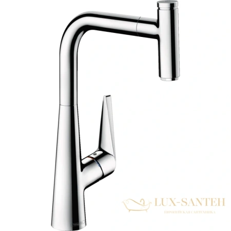 смеситель для кухни hansgrohe talis select m51 73853000 хром