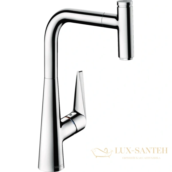 смеситель для кухни hansgrohe talis select m51 73853000 хром