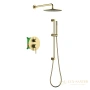 душевая система для душа встраиваемая timo briana sx-2309/17sm, золото матовое