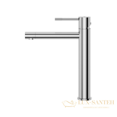 смеситель для раковины cezares relax-lc2-01-w0, без донного клапана, хром глянцевый