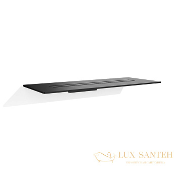 полка для душа 300 мм, decor walther mk da 0523260, черный матовый