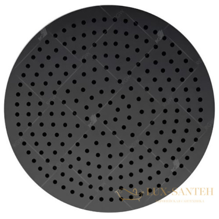 верхний душ rgw shower panels 21148125-04 sp-81-25 b, черный