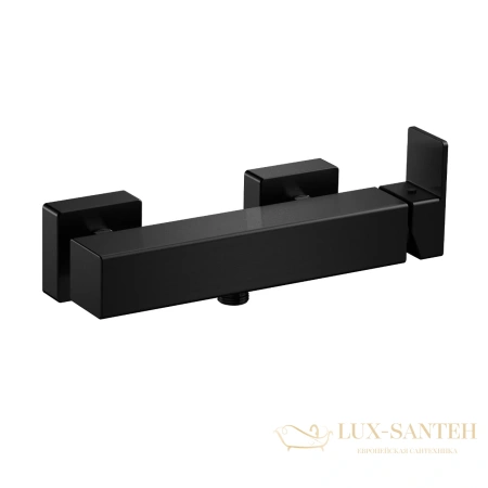 смеситель для душа aquame savona aqm6813mb, черный матовый