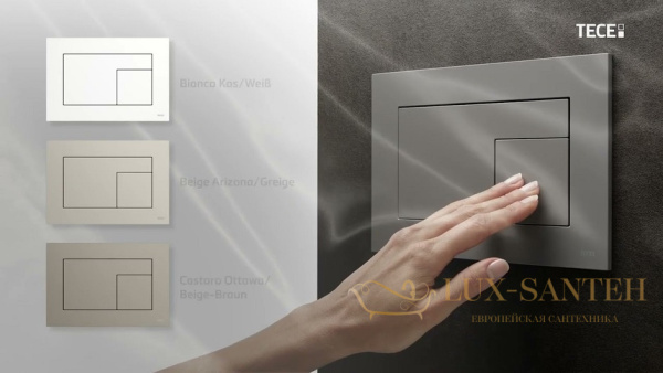 панель смыва tece tecevelvet 9240735, белая