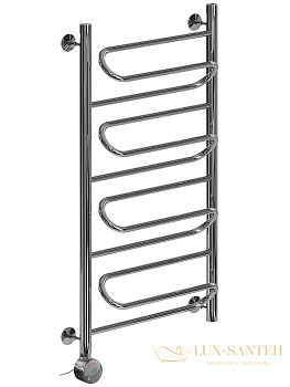 полотенцесушитель электрический ника curve лz 100/60 левый тэн, цвет хром