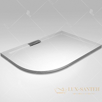 душевой поддон rgw gws 03150492-01r из искусственного камня gws-41r 120х90, белый