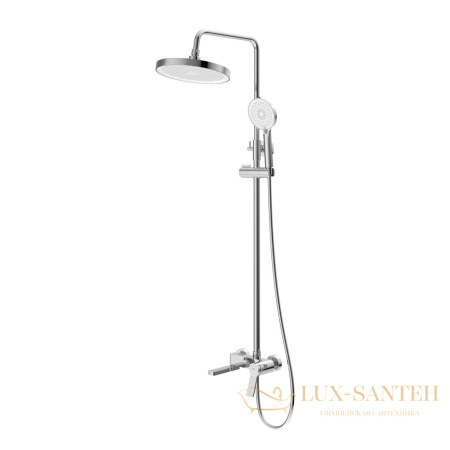 душевая система для ванны belbagno albano-vscm-crm, хром глянцевый глянцевый
