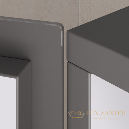 средний шкаф keuco stageline, 32811290001, 400x782x360 мм, к/ф: инокс матовый (лак матовый)/инокс матовый (стекло)