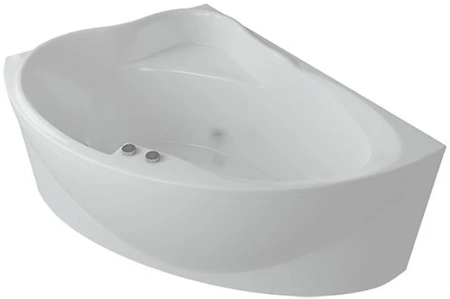 акриловая ванна aquatek альтаир 160х120 (левая, с фронтальным экраном, без гидромассажа) alt160-0000067