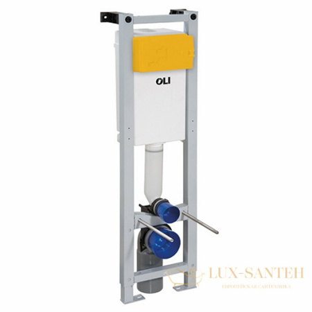 инсталляция oli quadrа plus sanitarblock 280490mri00 для подвесного унитаза с клавишей river dual