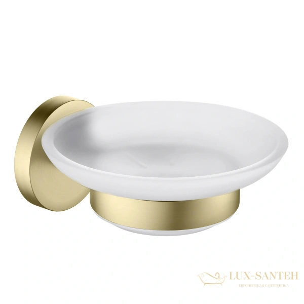 мыльница timo saona 13021/17, золото матовое