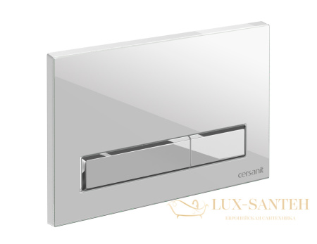 кнопка cersanit blick стекло/пластик, bu-bk/whg/gl, белый