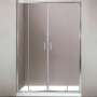 душевая дверь belbagno uno uno-195-bf-2-170-c-cr 170 см профиль хром, стекло прозрачное 