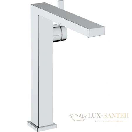 смеситель для раковины hansgrohe tecturis e coolstart ecosmart 73070000, с донным клапаном, хром