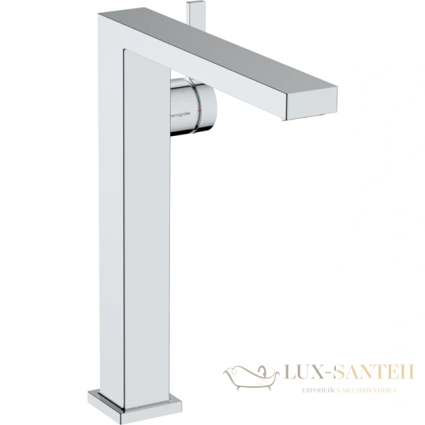 смеситель для раковины hansgrohe tecturis e coolstart ecosmart 73070000, с донным клапаном, хром