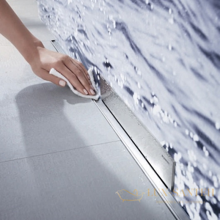 профиль-коллектор для внутристенного трапа geberit 154.340.fw.1, нержавеющая сталь глянцевая