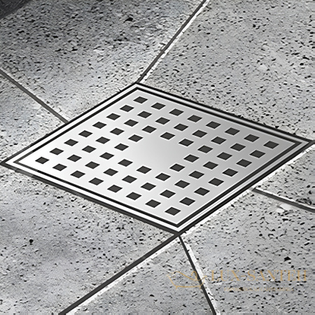 душевой трап rgw shower drain 21211115-05 с решеткой sdr-11 k, хром