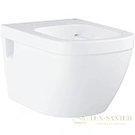 Унитаз подвесной Grohe Euro Ceramic безободковый, 39538000, белый