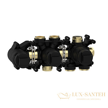 встраиваемая часть almar modular e176904, термостатического смесителя на 3 выхода, горизонтальный монтаж