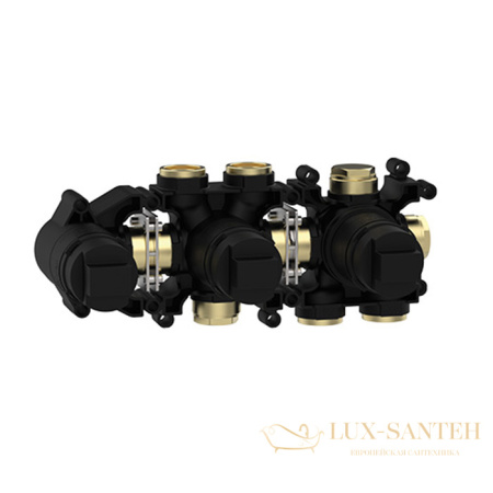 встраиваемая часть almar modular e176904, термостатического смесителя на 3 выхода, горизонтальный монтаж