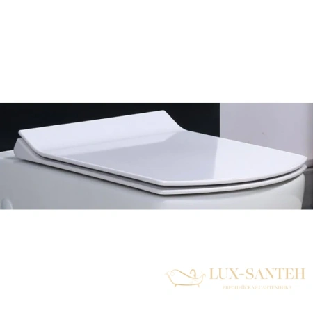 сиденье belbagno carina bb1077sc для унитаза с микролифтом, белый