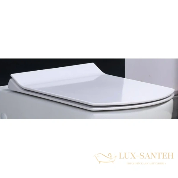 сиденье belbagno carina bb1077sc для унитаза с микролифтом, белый