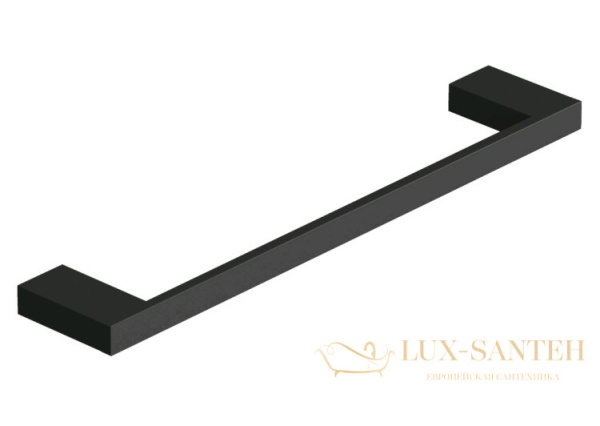 полотенцедержатель 300 мм, kludi vela c, 3196239, черный матовый