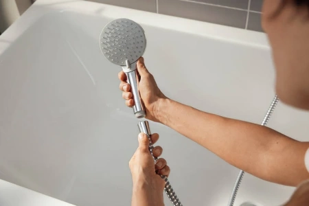 ручной душ vario ecosmart hansgrohe vernis blend 26340000, хром