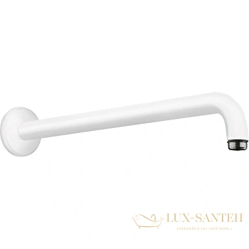 держатель душа hansgrohe 389 мм матовый белый (27413700)