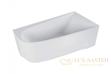 ванна акриловая vayer boomerang (eh) 180x100 r (асимметрич.)