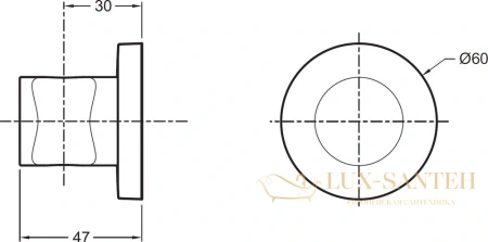 душевой комплект 8 в 1 jacob delafon modulo e30758-cp с термостатом и скрытой частью, хром