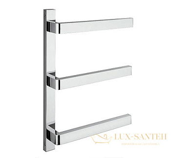 полотенцесушитель электрический, 63,9х43,7 см, margaroli panorama, 671cr, хром