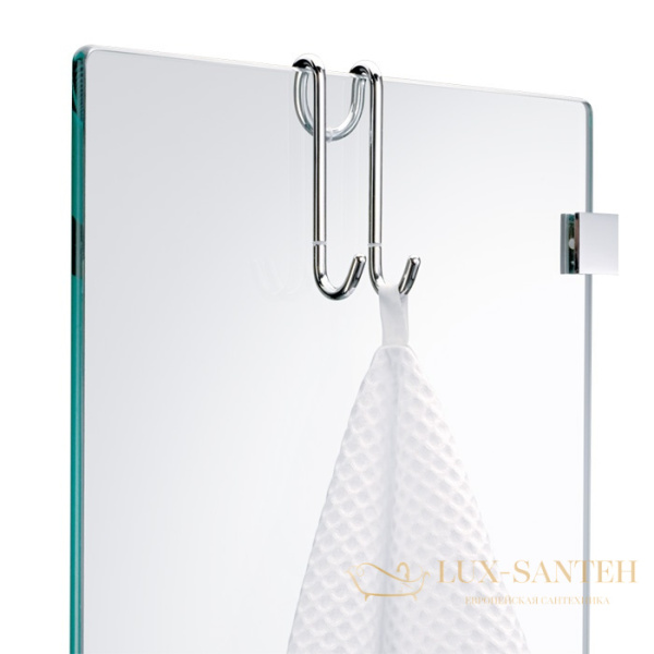 крючок decor walther dh 1 0900600 для душевой двери, хром