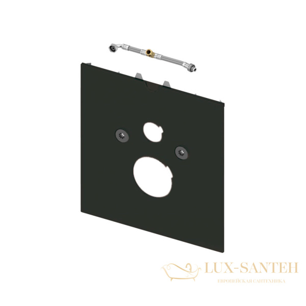 нижняя панель tecelux для установки унитазов-биде geberit aquaclean sela/mera, toto washlet ek/gl, grohe sensia или v&b viclean u+ черный 9650108