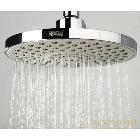 душевой комплект wasserkraft main a12429 200 мм, хром