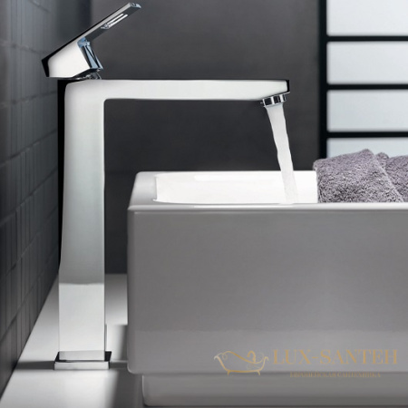 раковина накладная grohe cube ceramic 3948100h 500х470 мм, белый