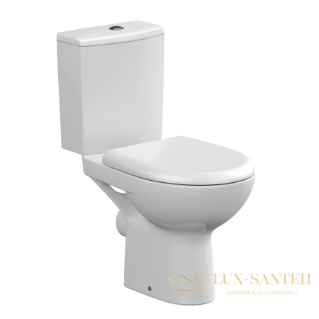 сиденье для унитаза cersanit nature dpl eo, s-ds-ntr-dl-t, цвет белый