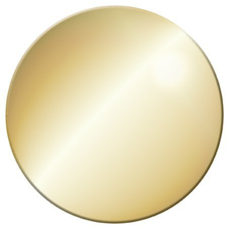 крышка для сифона cezares cover-02-90-oro, золото