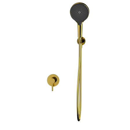 душевая система для душа скрытого монтажа whitecross y, yset02topgl, хзолото глянцевое