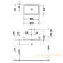 раковина накладная duravit vero air 2351600000 600х380 мм, белый