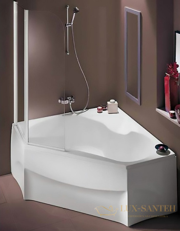 фронтальная панель jacob delafon bain douche e6234-00 для ванны 135 см, белый