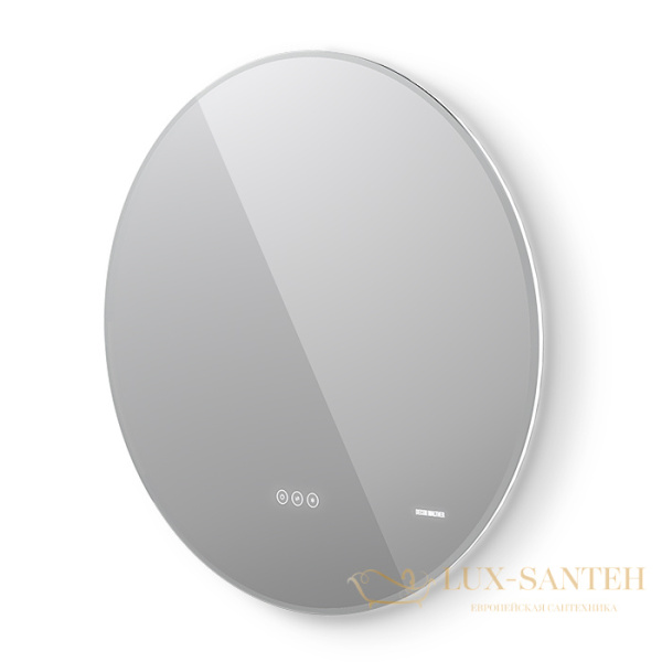 зеркало, decor walther, reflect 90 led, 0124800, с подсветкой и функцией антизапотевания, сенсорное