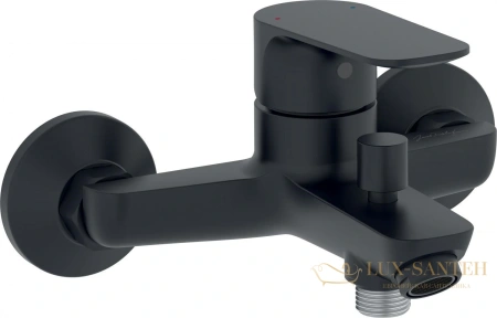 комплект смесителей для ванны jacob delafon oscar e29847ru-bl матовый черный