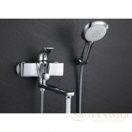 смеситель d&k berlin.freie da1433301 для ванны, хром