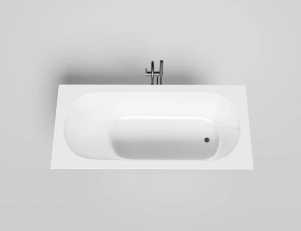 ванна salini ornella 102322m s-stone 179.5x79.5 см, белый