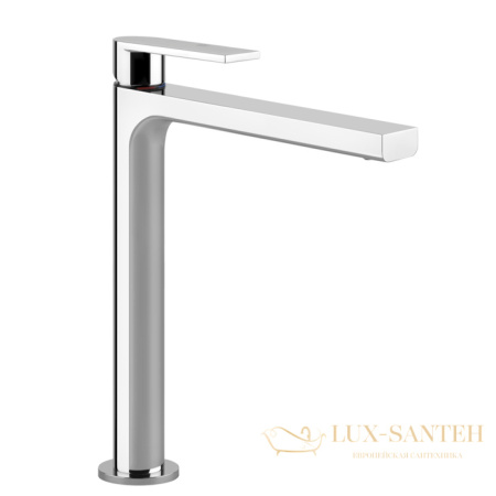смеситель для раковины без донного клапана gessi emporio via manzoni 38609.031, хром
