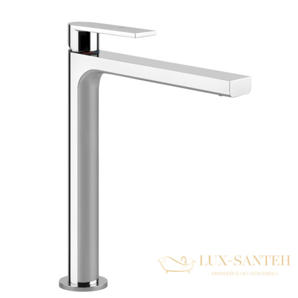 смеситель для раковины без донного клапана gessi emporio via manzoni 38609.031, хром