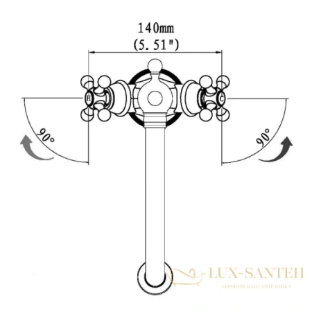 смеситель seaman eco koblenz ssn-2134 для кухни, нержавеющая сталь