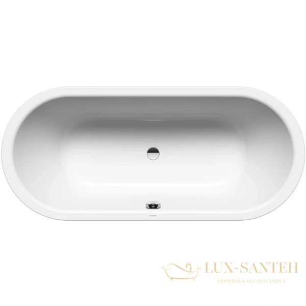 стальная ванна kaldewei classic duo oval 292600013001 116 170х70 см с покрытием easy-clean, альпийский белый 